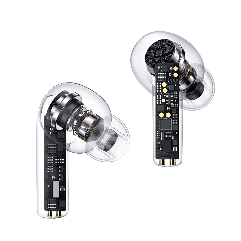 USAMS-LY06 ANC støjreducerende TWS trådløst headset Bluetooth 5.0 stereo øretelefoner USAMS-LY06 ANC støjreducerende TWS trådløst headset Bluetooth 5.0 stereo øretelefoner